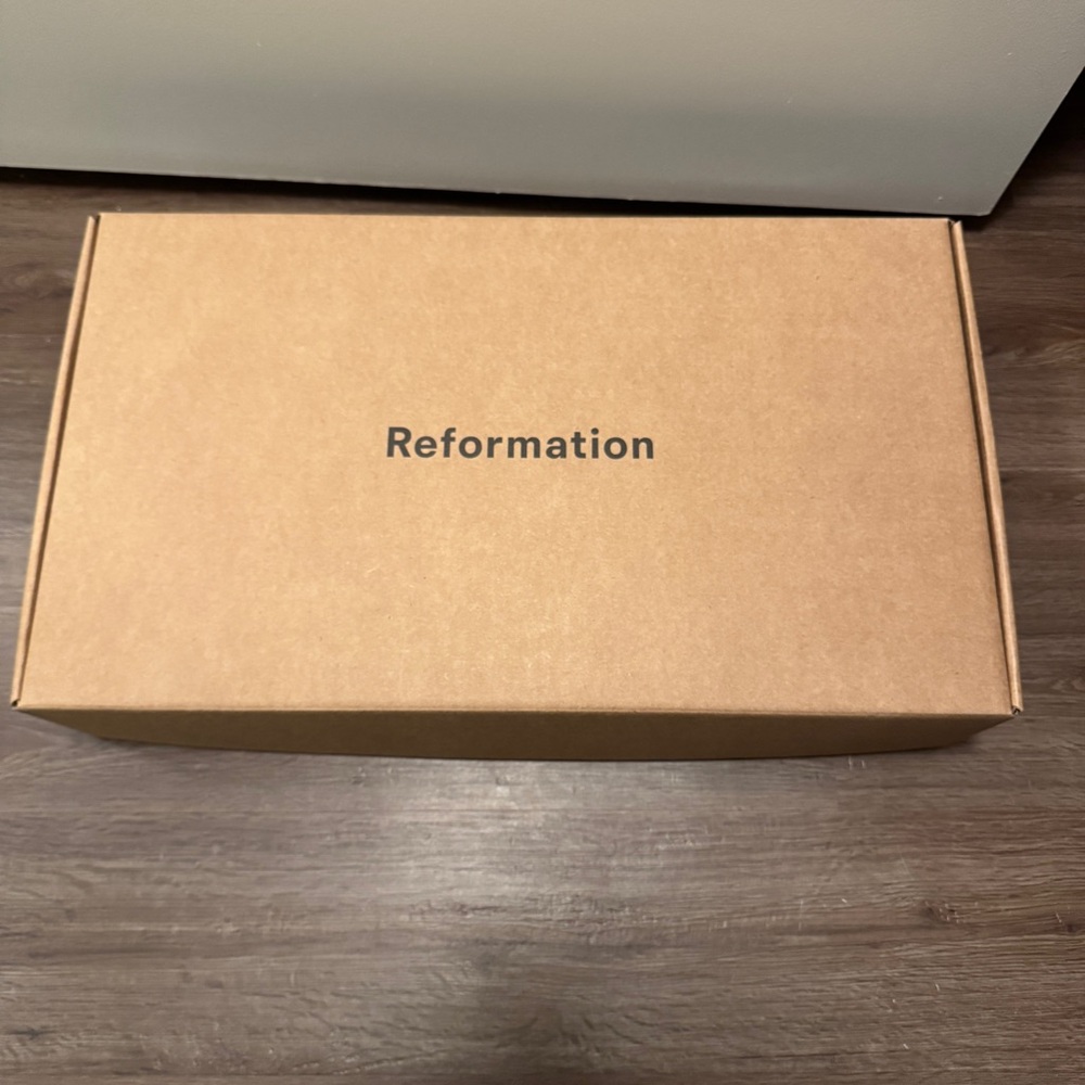 Reformation Remy Boot in Chestnut - Picture 5 of 5